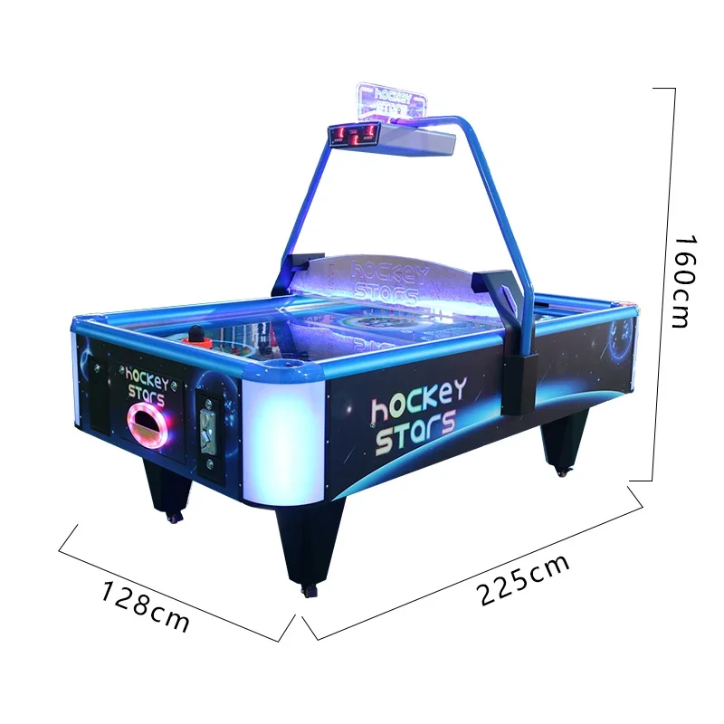 Wholesale 220v Indoor Sport Game Machine Children's Mini for Coin Pusher Hockey Table Digital Printing Metal Construction Kids