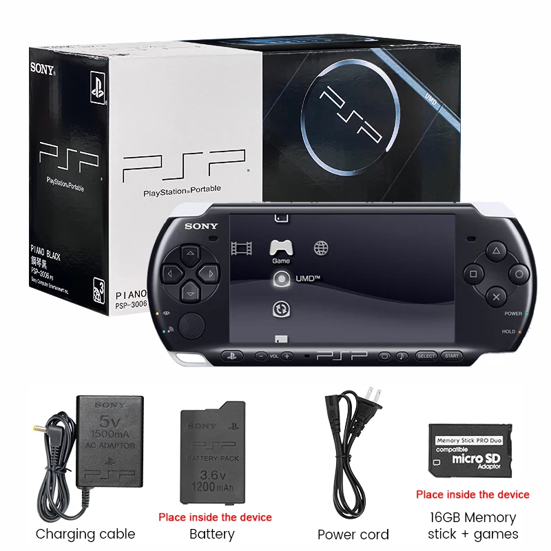おもちゃ PSP3000 Sony PSP 3000 Original PlayStation Portable (PSP-3006) Handheld