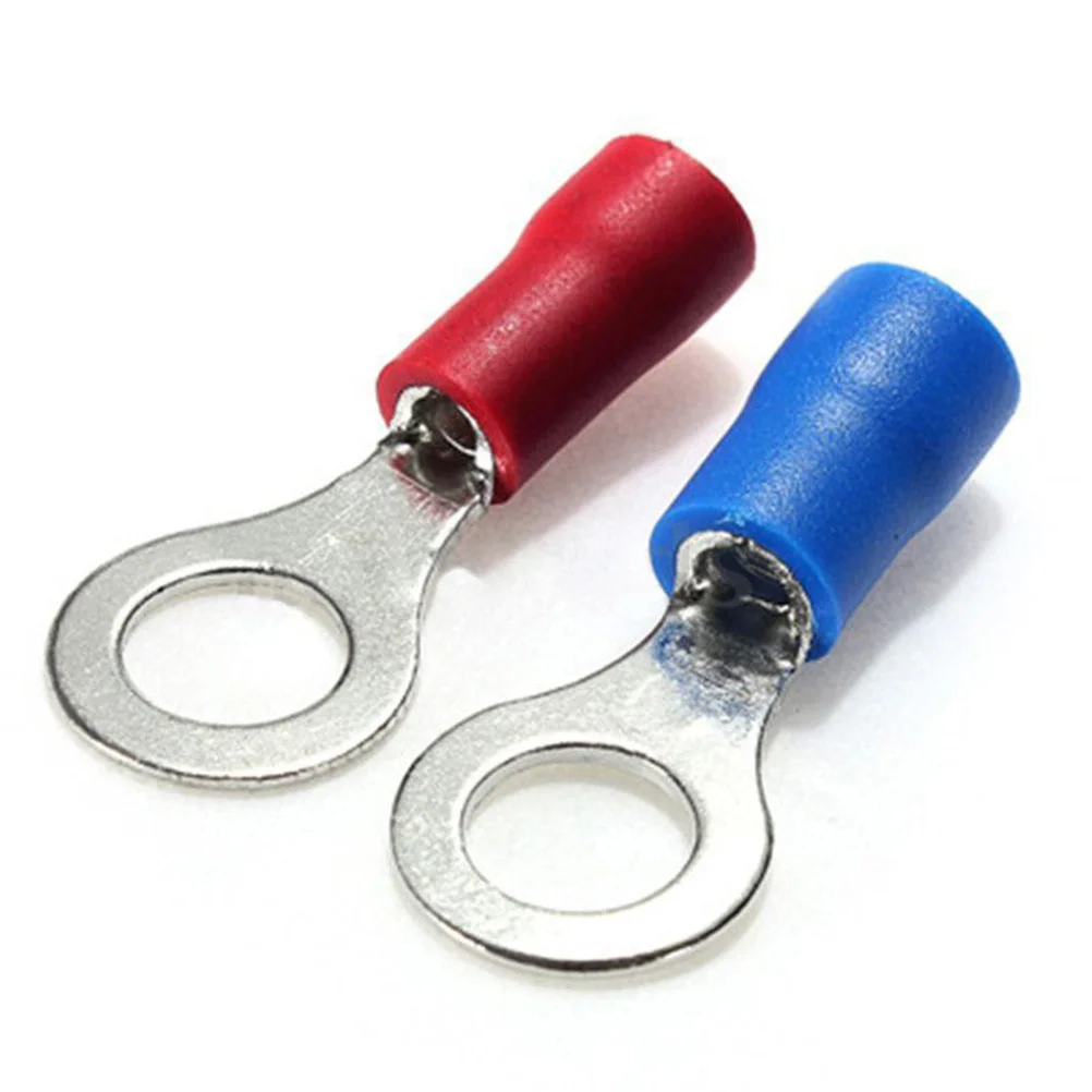 

360Pcs Crimp Terminal Connector Kit Electrical Insulated Copper PVC Assorted Terminals for Automotive Household Wiring Repair