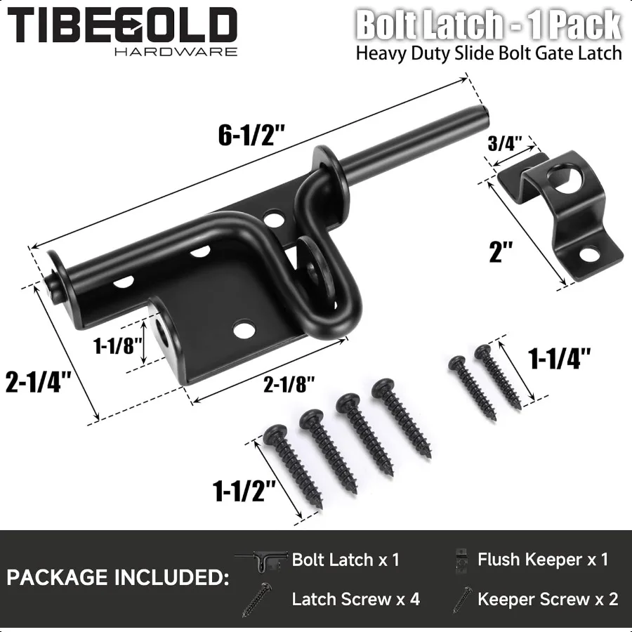 مزلاج بوابة بولت منزلق مع فتحة قفل سياج عالي التحمل مزلاج بوابة مسمار منزلق للسياج الخشبي مزلاج منزلق للأبواب الخارجية f #2
