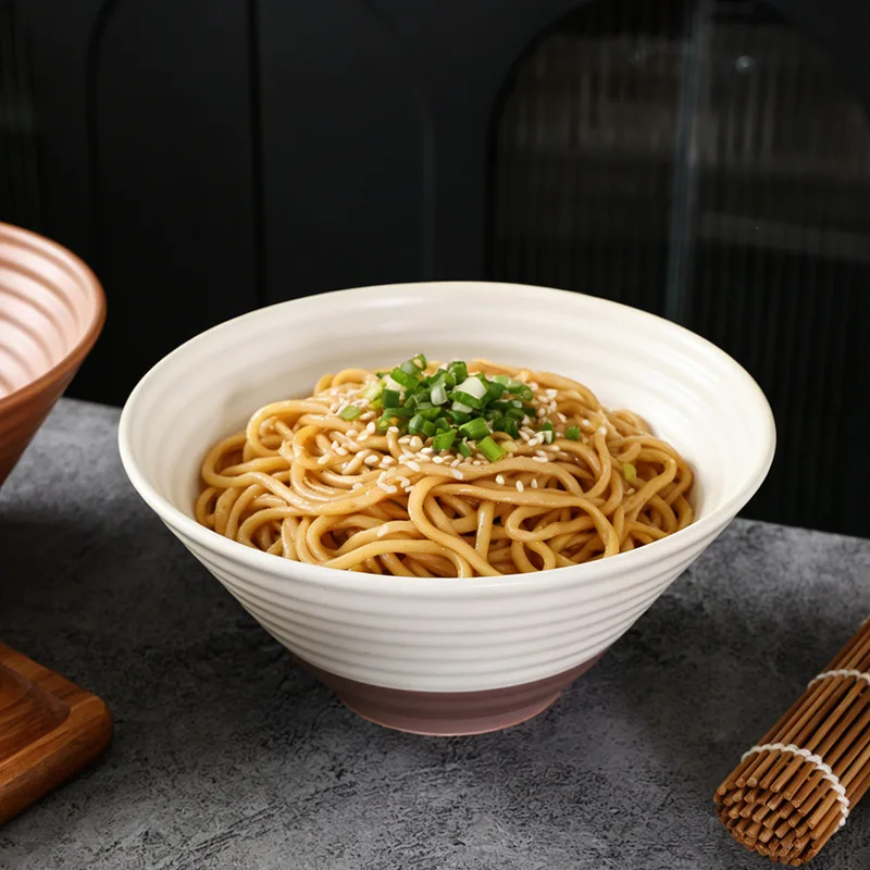 Zml tableware household soup bowl premium instant noodle bowl personal creative noodle bowl
