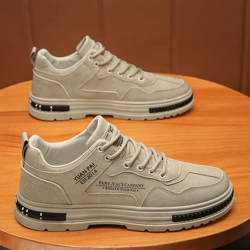 2026 new fashionable and trendy men's shoes, casual sports shoes, comfortable and versatile