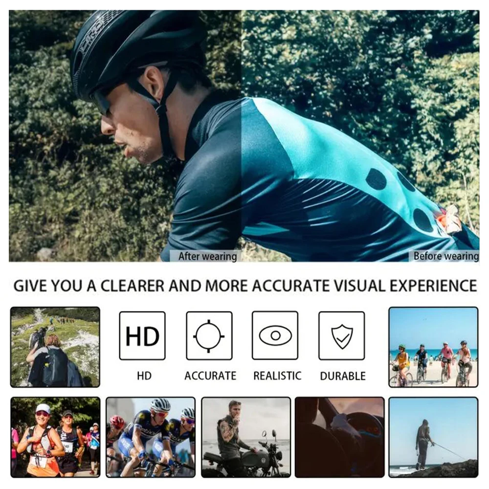 AIELBRO Cycling sunglasses Photochromic Sunglasses Man Cycling Glasses Polarized Bicycle Glasses gafas ciclismo Glasses