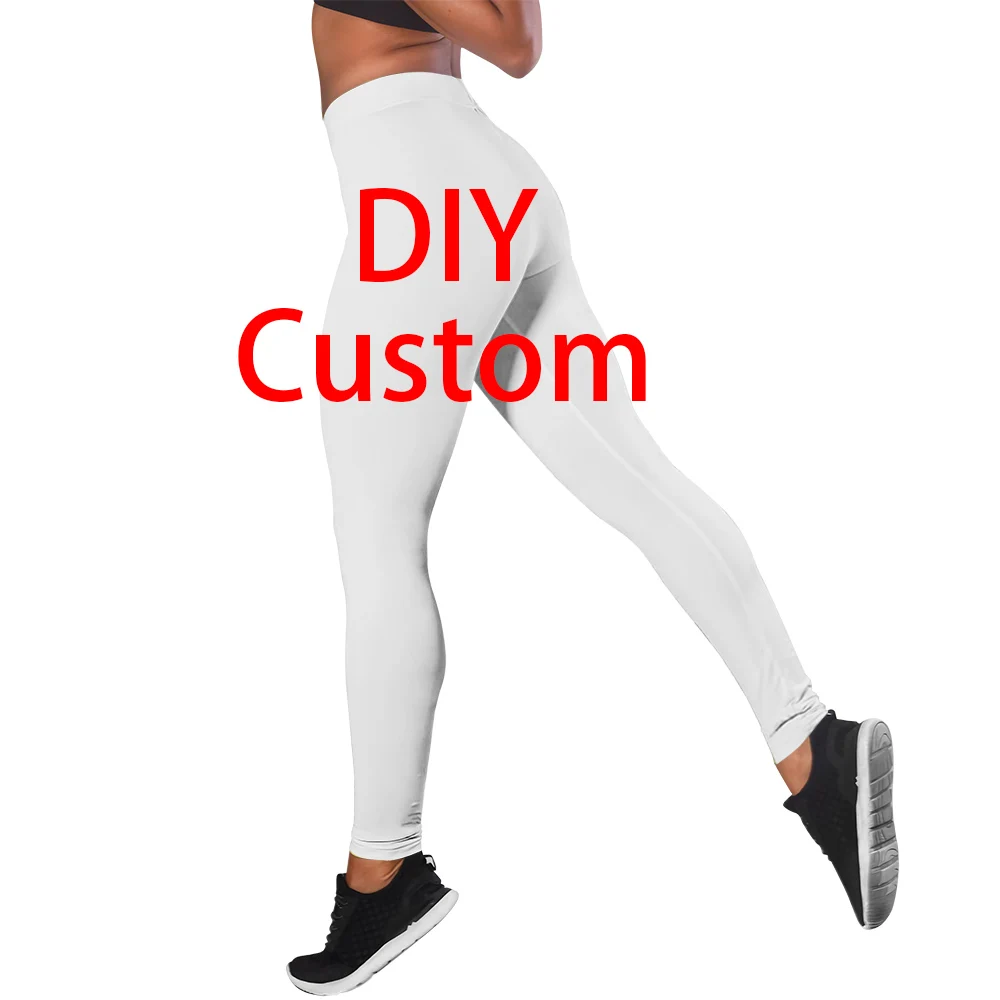 MSIEESO DIY Custom Legging Women's 3D Digital Printing Leggings Customized Women Fitness Leggings Drop Shipping
