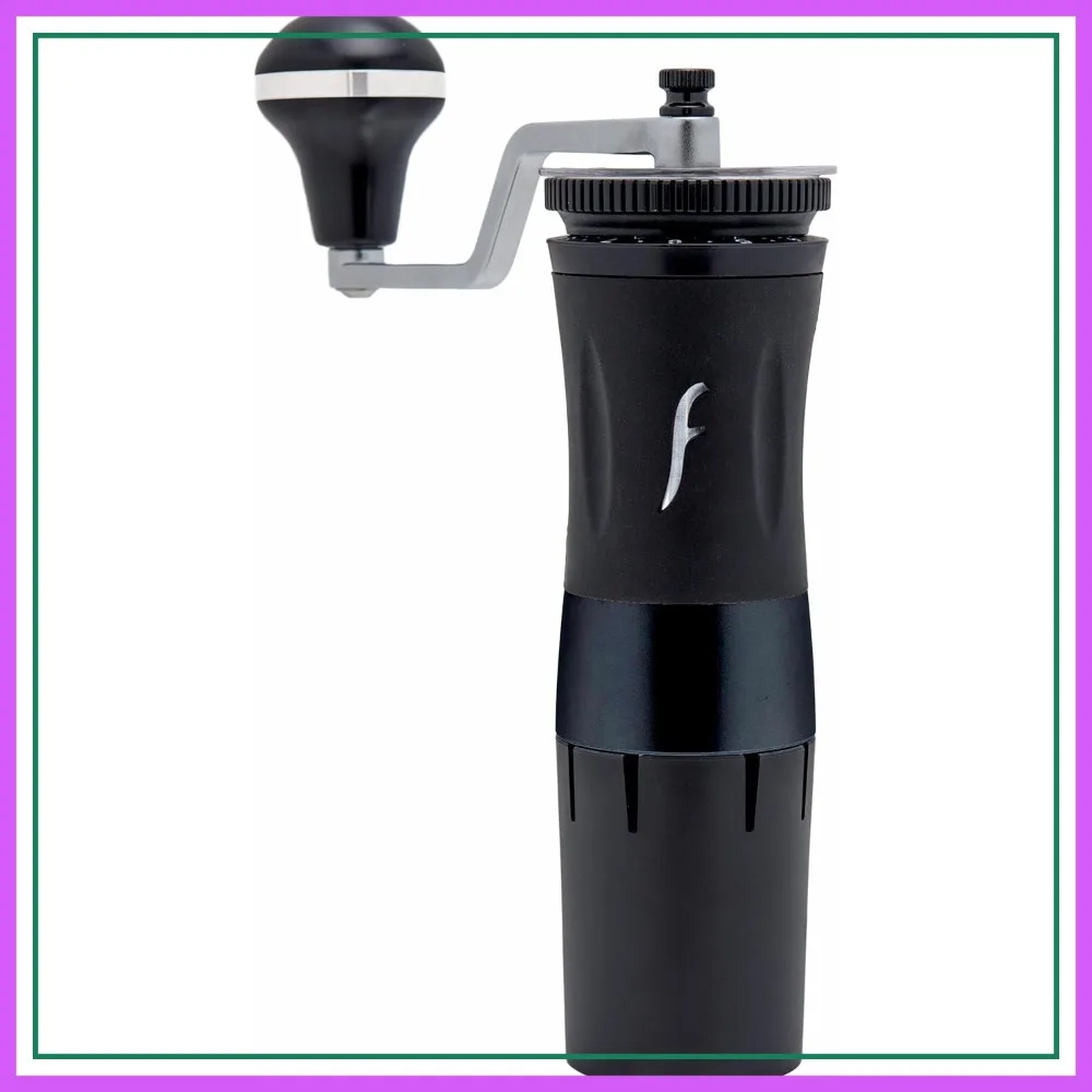

All-Manual Coffee Grinder: Hardened Steel Conical Burrs for Any Brew Method