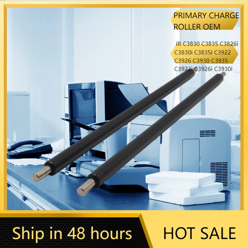 

2PCS DURABLE OEM PCR CHARGE ROLLER FOR CANON IR C3830 C3835 C3826i C3830i C3835i C3922 C3926 C3930 C3935 C3922i C3926i C3930i