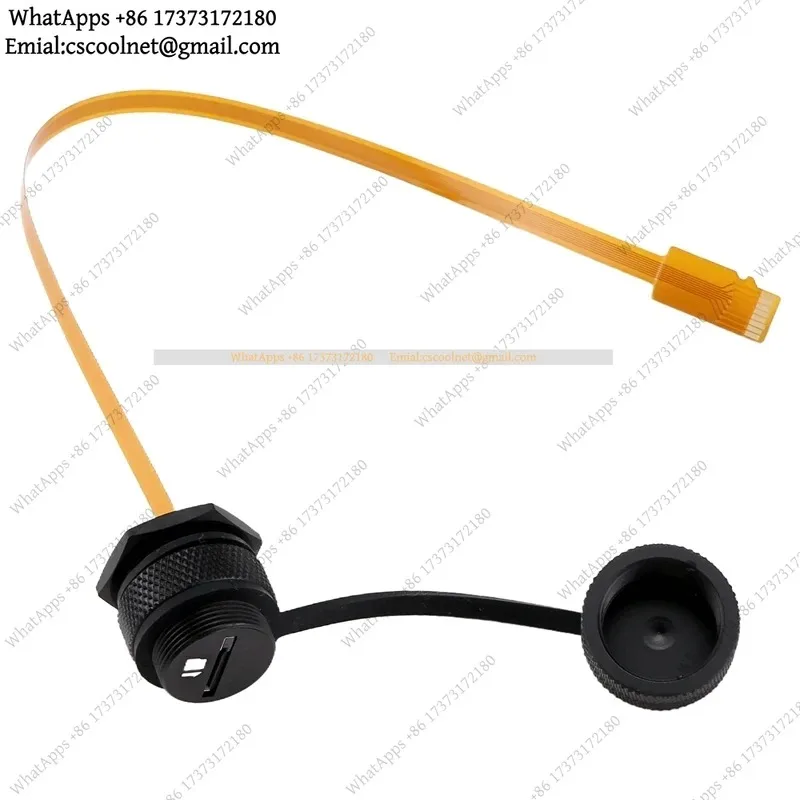 Micro-SD TF Card IP67 Waterproof Flex Extender FPC Cable For Cabinet Chassis Case