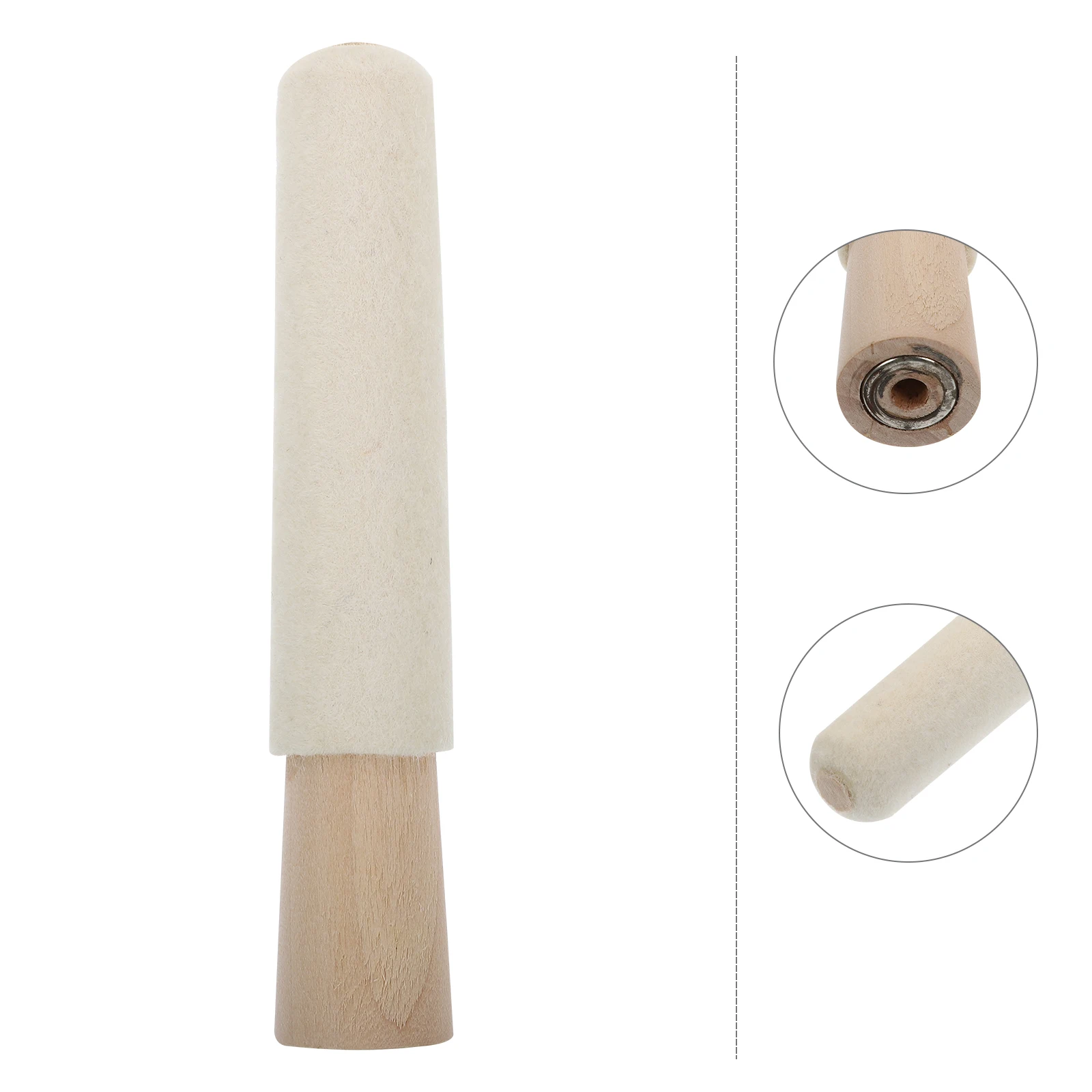 

Ring Inner Making Tool 4 Inch Jewelry Polishing Rod Wooden Handle Jewelry Tool Ring Polisher Metal Surface