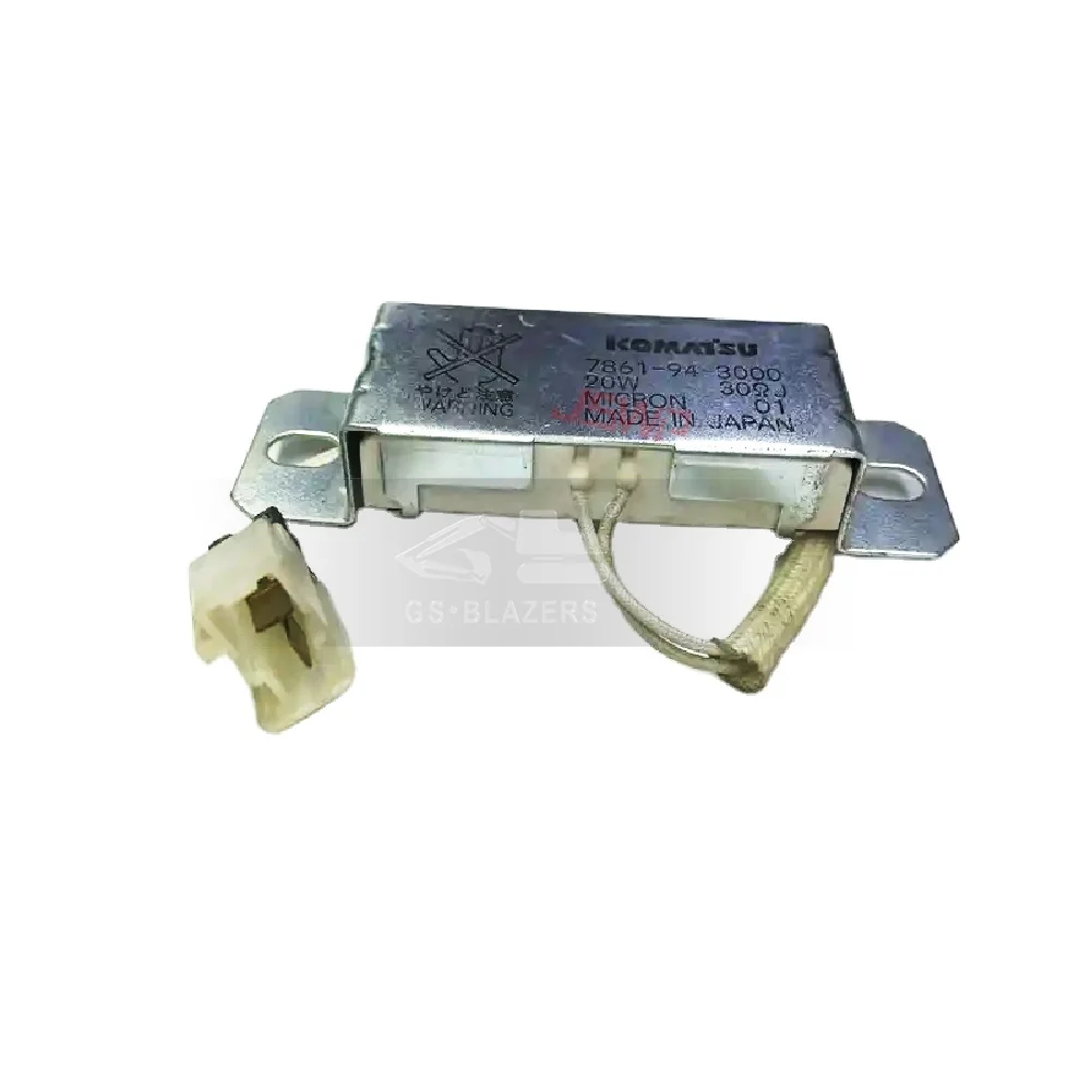 

JSWP 7861-94-3000 /7861943000 Excavator accessories Construction machinery PC200-7 PC300-7 PC400-7 PC70-8 genuine Resistor