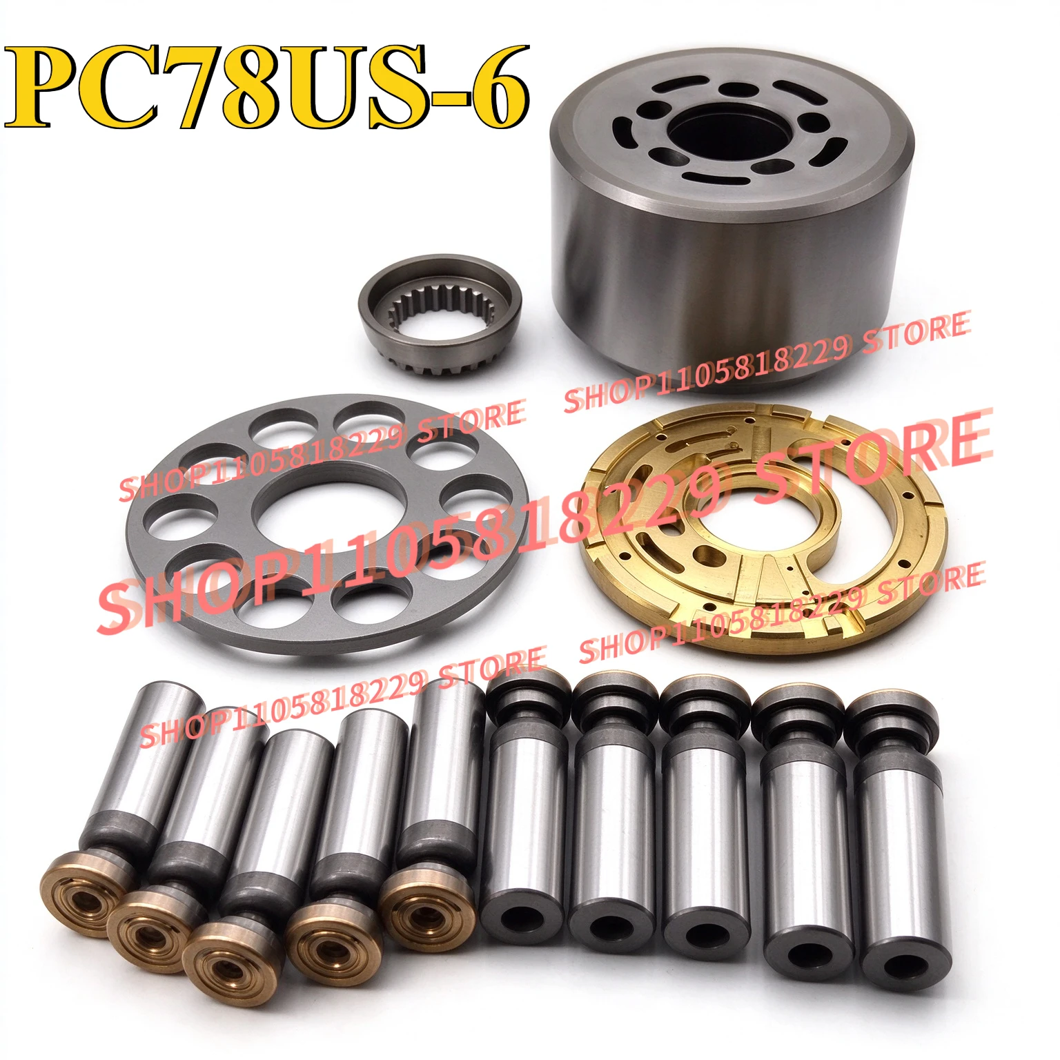 PC78US Series Hydraulic Piston Pump Repair Parts PC78US-6 Main Pump Crawler Excavator Spare Parts Repair Kit