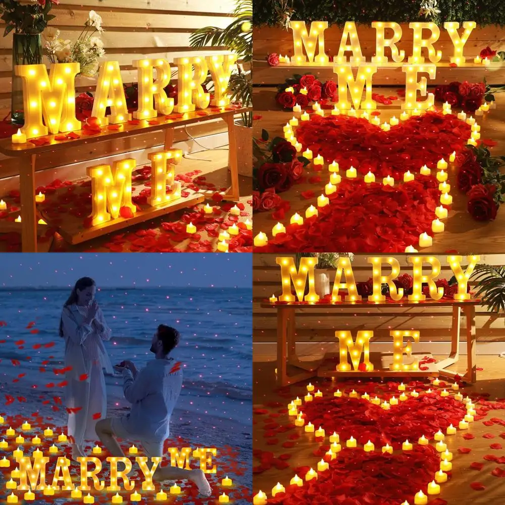 Red Led Marquee Wit…