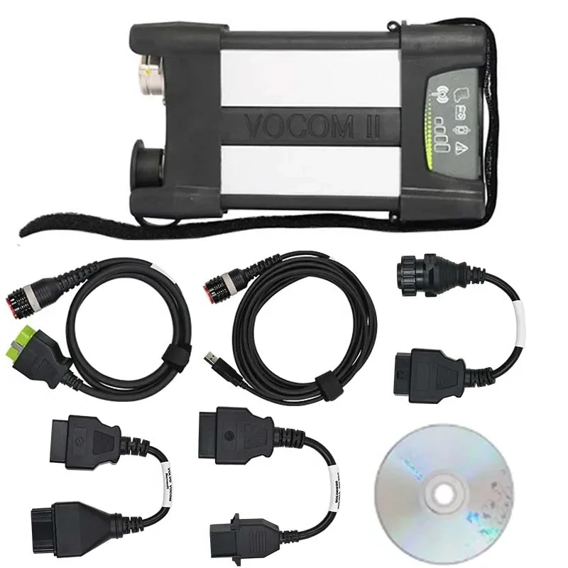 vocom 2 ii 88890400 Heavy Duty Truck excavator Diagnostic OBD2 scanner Cable VOCOM2 Interface with CF19 Diagnose Diagnostic Tool