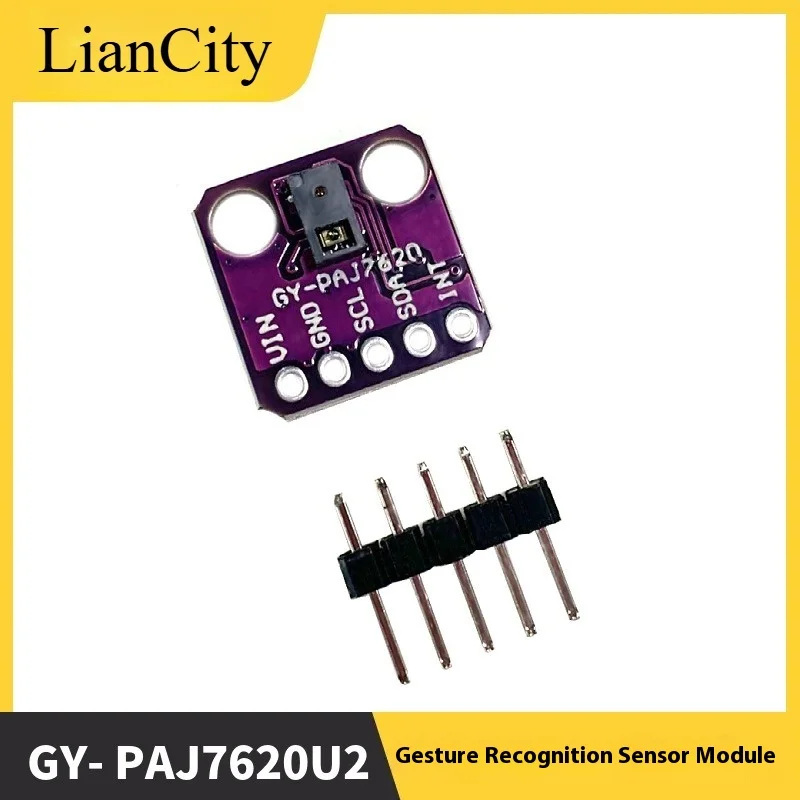 GY-PAJ7620U2 Gesture Recognition Sensor Module with Multiple Gestures Detection