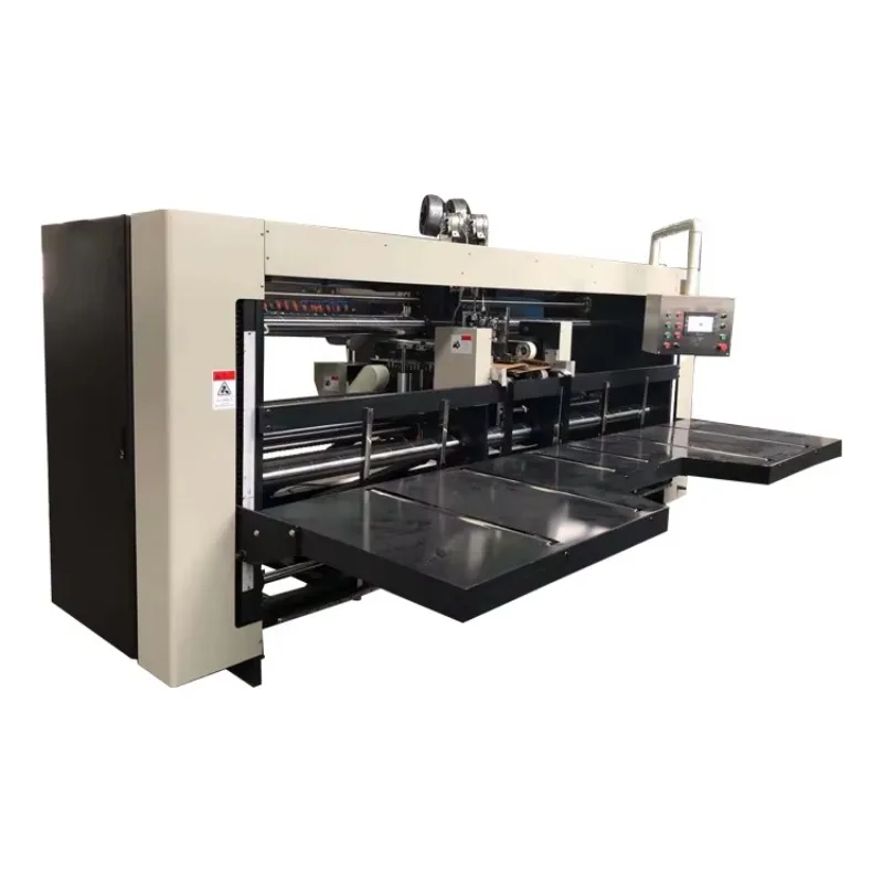 آلة خياطة دباسة عالية السرعة صندوق مموج شبه أوتوماتيكي