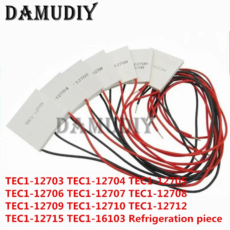 TEC1-12706 12703 12704 12705 12708 12709 12710 12712 12715 Thermoelectric Cooler Peltier 40*40MM 12V Peltier Elemente Module