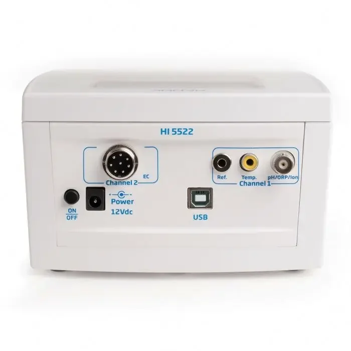 HI5522 Laboratory Research Grade Benchtop PH/mV/ISE and EC/TDS/Salinity/Resistivity Meter