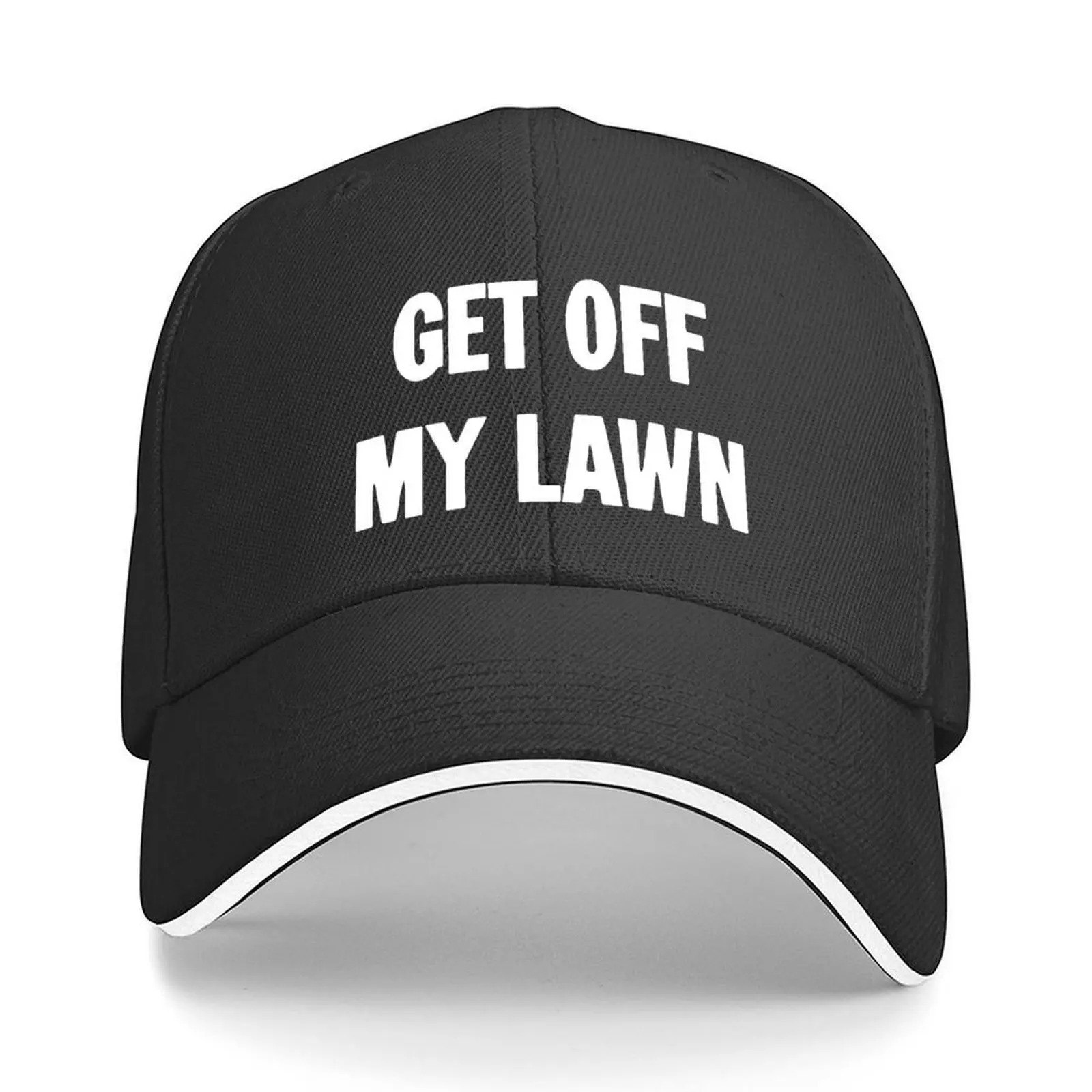 

Get Off My Lawn Baseball Cap Brand Man cap sun caps Male hat Christmas Hat Golf Wear Men Women's