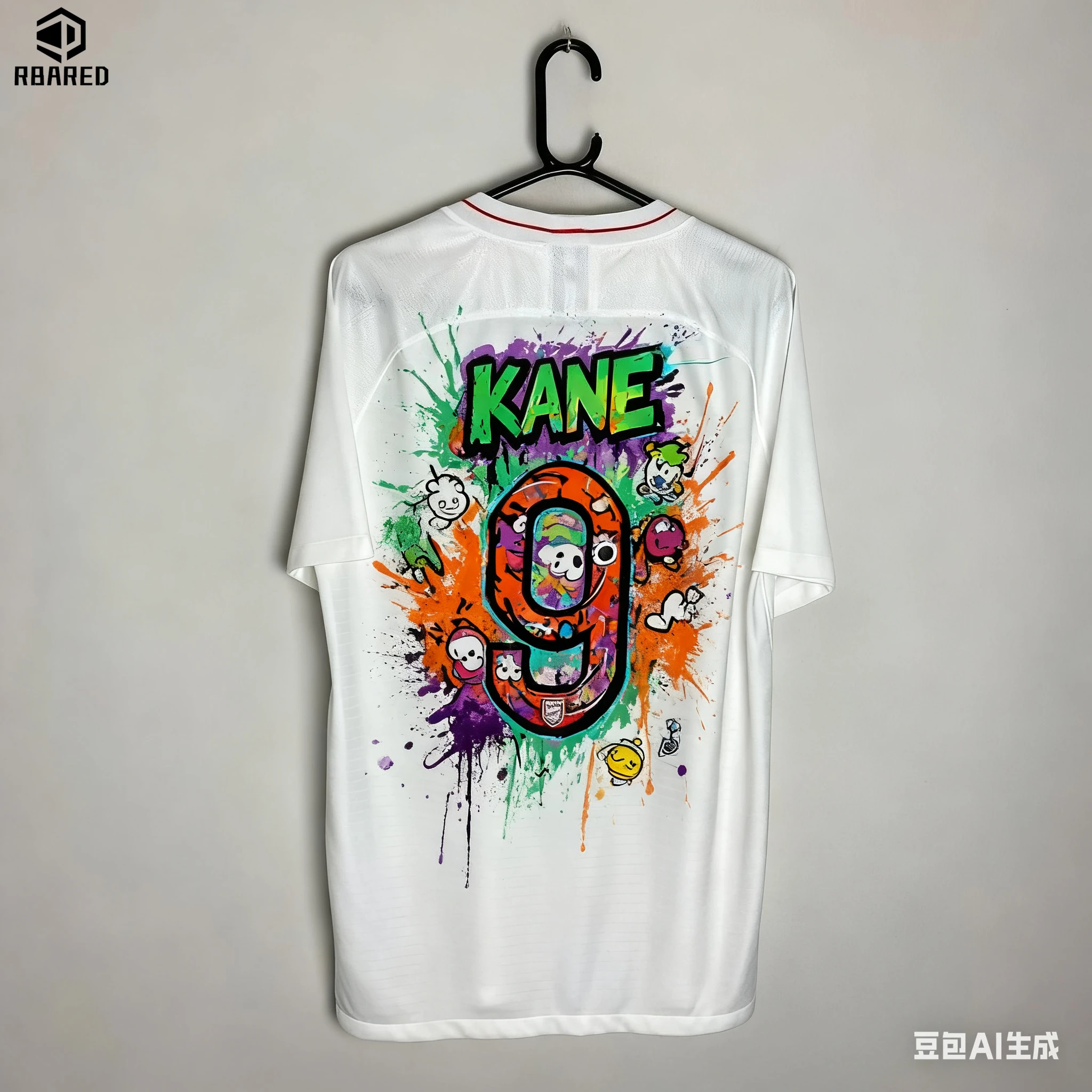 تي شيرت كلاسيكي لكرة القدم بتصميم كلاسيكي ثلاثي الأبعاد AI للرجال بأكمام قصيرة، سريع الجفاف وجيد التهوية مع قماش مريح للجنسين #1