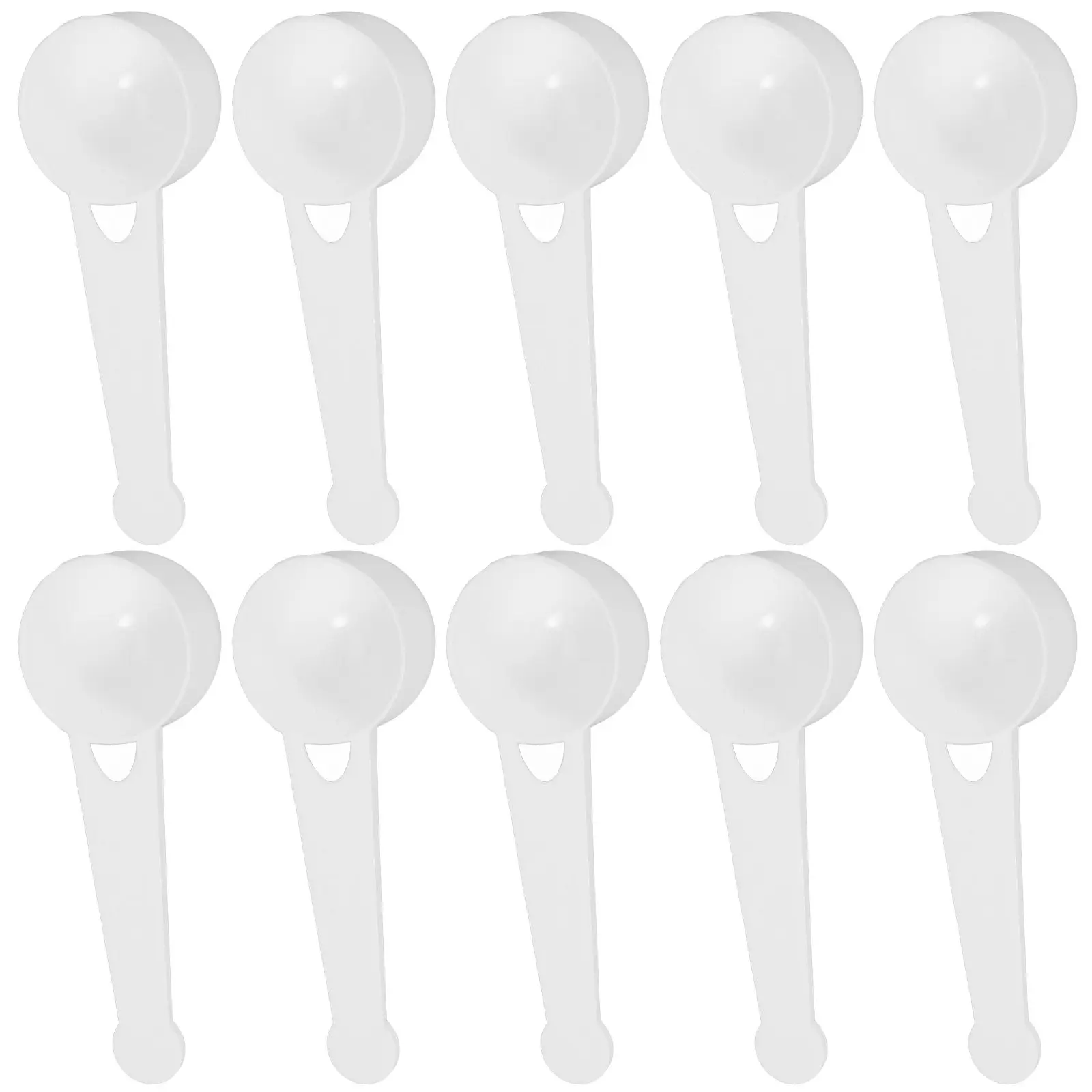 20Pcs Powdered Milk Scoop Food-Grade Stainless Steel Measuring Spoons for Formula Protein Coffee Tea Grains Pet Food Mini