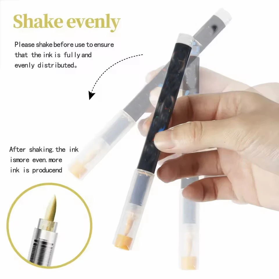Direct Liquid Acrylic Marker Pen 200 Colors 8101 Full Series Universal Replacement Marker Pen Tip image 3