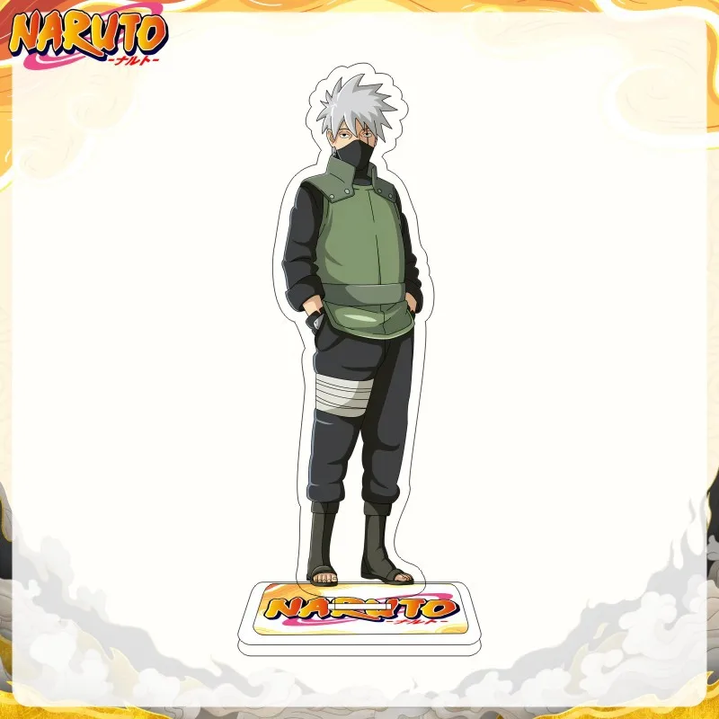 Japanese Naruto anime star peripheral acrylic Dali brand double-layer desktop ornament toy doll 15CM   birthday gift