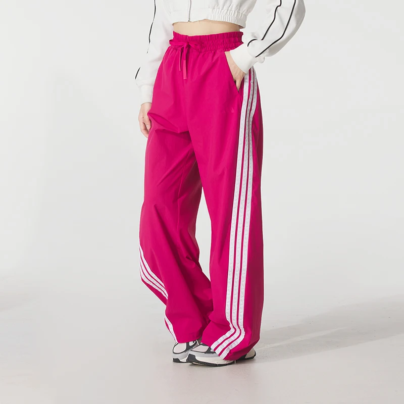 

Adidas Women's Pants, Sports Pants, Fashionable, Comfortable, Breathable, Casual Pants, Outdoor Running Training Woven Long Pants Kb5225