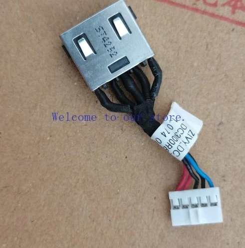 

Для Lenovo Y40 Y40-70 Y40-80 Y40p-80 Интерфейсная головка питания с кабелем Порт зарядки кабеля постоянного тока