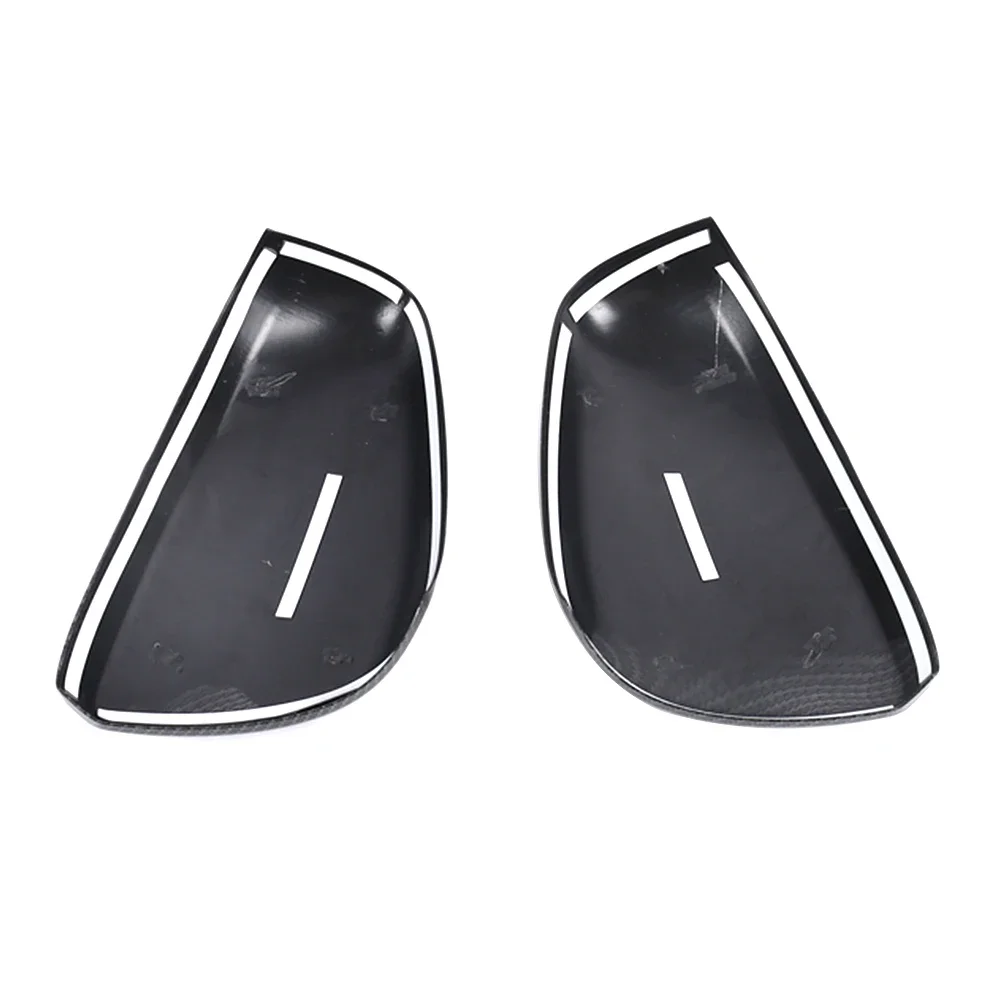 For Renault Koleos 2017-2021 Accessories Carbon Fiber Color Side Mirror Cover Rear View Mirror Trim Sticker For Samsung QM6
