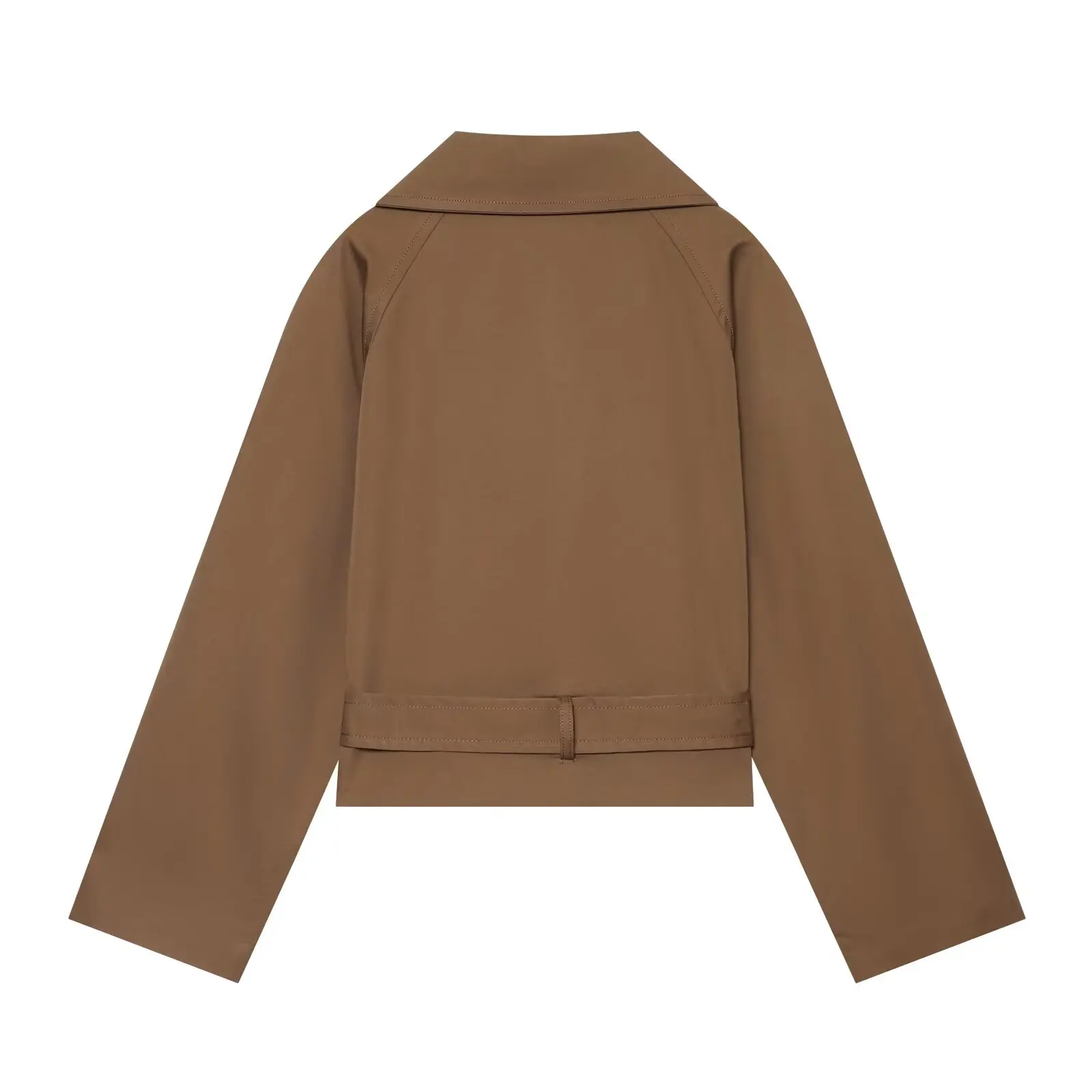 Women's Coat 2026 New Fashion Vintage Elegant Cropped Luxury Lapel Button Harajuku Street Style Outerwear