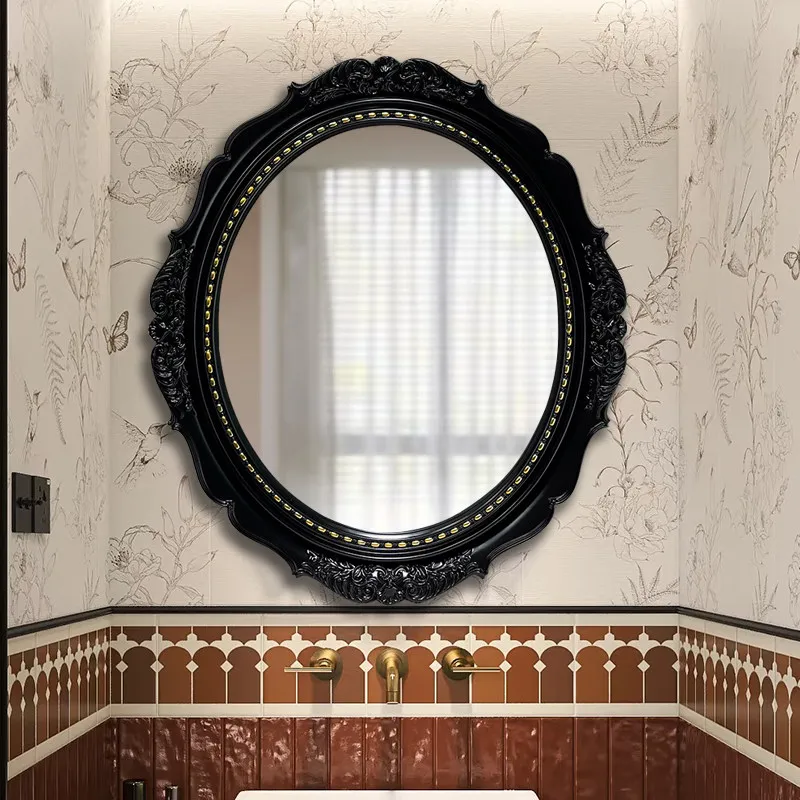 Luxury Hanging Mirror Wall Decoration Modern Modern Vanity Girls Bedroom Men Luxury Bathroom Mirror Funky Espelhos Home Products