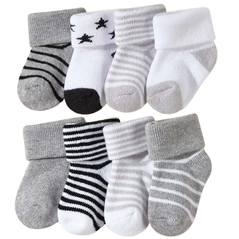 4Pair/lot new casual children's baby socks