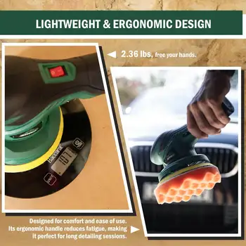 10 best sales polerka samochodowa do akumulatorów - №9