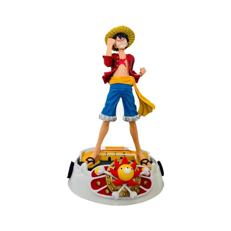 50cm ONE PIECE Anime Figure Monkey D. Luffy Peripheral PVC Model Scene Statue Desktop Decorate Ornaments Birthday Gifts Toys