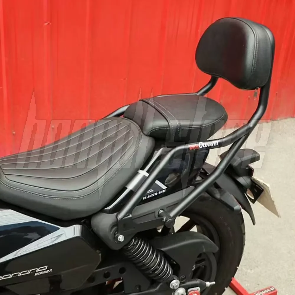 Benelli Leoncino Bobber 400 Motorcycle Extended Rear Backrest Bracket Modified Passenger Support