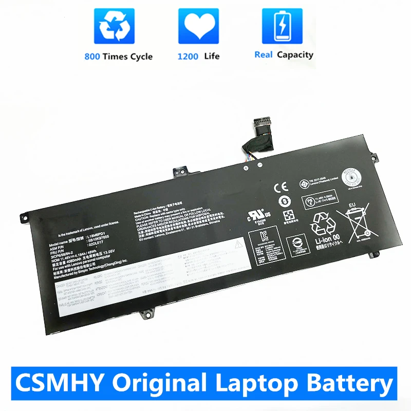 

CSMHY New Laptop Battery L18M3PD1 For Lenovo ThinkPad T490s T495s L18L3PD1 L18M3PD2 L18C3PD2 5B10W13878 SB10T83123