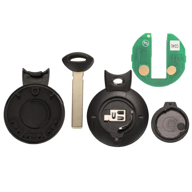 

Jingyuqin, 10 шт./лот, дистанционный смарт-ключ от автомобиля для BMW Mini Cooper S ONE D Clubman Cabrio 315/433/868 МГц ID46 PCF7953, чип KR55WK49333