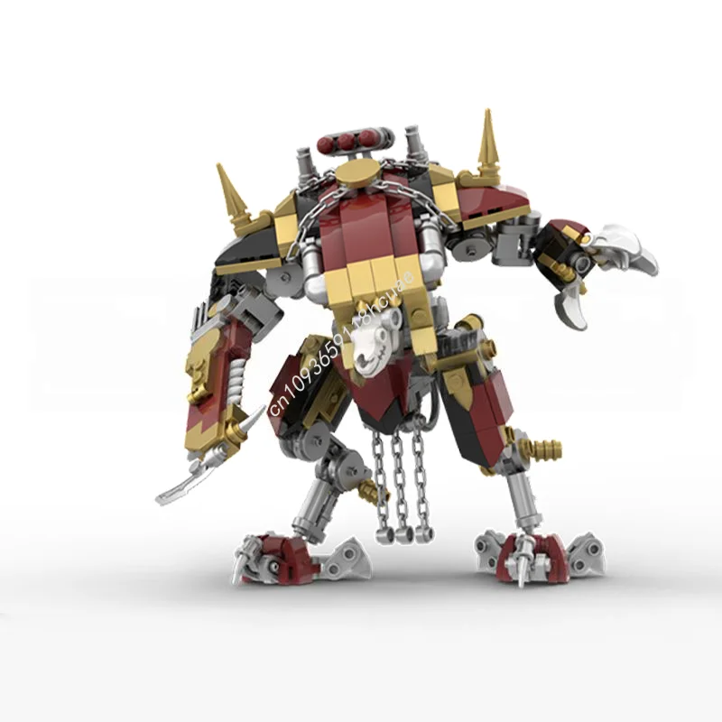 519 قطعة MOC الفوضى الحرب الكلب الكرنفور Warhammer نموذج اللبنات العمارة تجميع DIY بها بنفسك هدايا عيد الميلاد التعليم لعبة الطوب #2