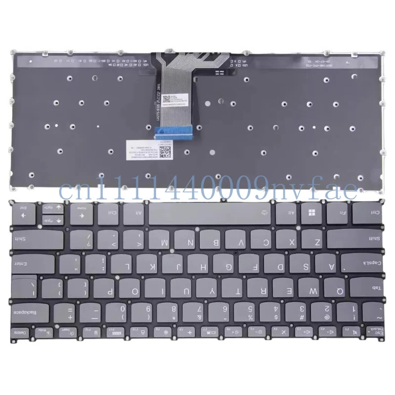 US English For Lenovo Yoga 7 2-in-1 14IML9 Yoga 7 2-in-1 14AHP9 Laptop Keyboard With Backlit