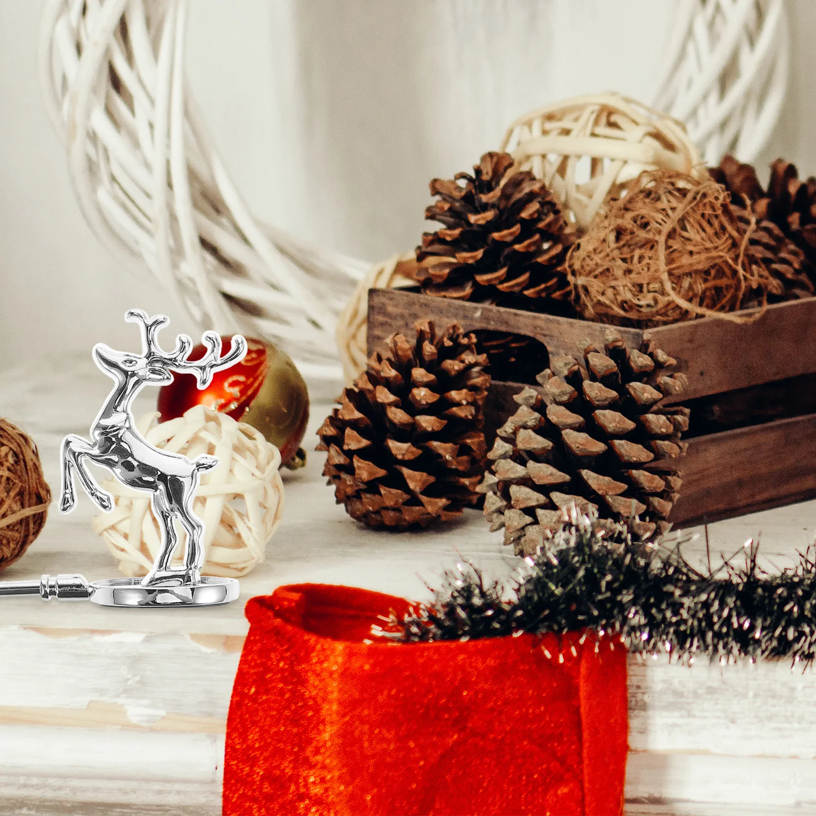 

Heavy Duty Mantel Stocking Holder Fireplace Hook for Hanging Christmas Stockings Garland Hook for Mantle Xmas Decor