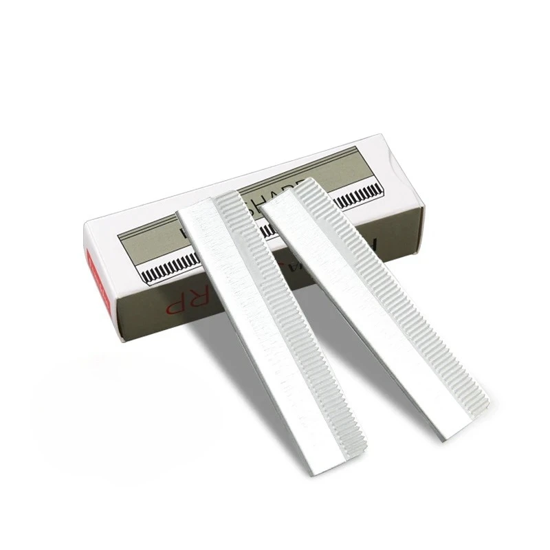 10-100pcs Stainless Steel Multifunction Feather Blades Professional Hair Trimming Razor Blade Scraping Eyebrow Knife Blade C629