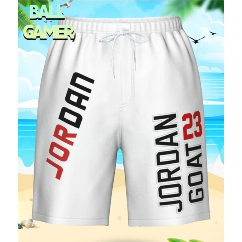 BALL GAME LOVER Pantalones cortos deportivos de baloncesto Jordan 23 con estampado 3D a la moda para hombre y mujer, pantalones cortos de Motor de secado rápido