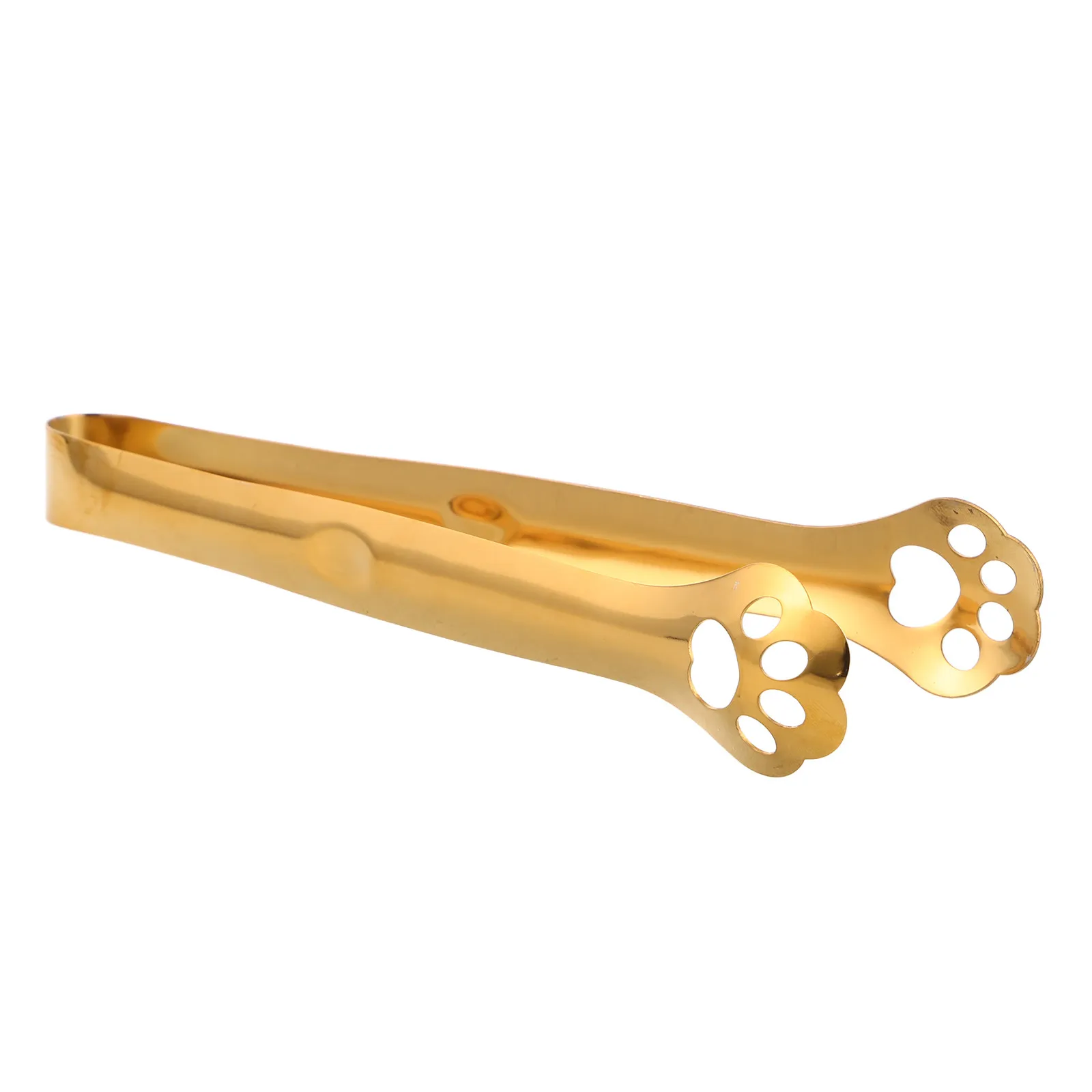 Stainless Steel Cat Claw Clip Camping Salad Dessert Bread Outdoor Bbq Multifunctional Kitchen Grill Tool Locking Food Tongs