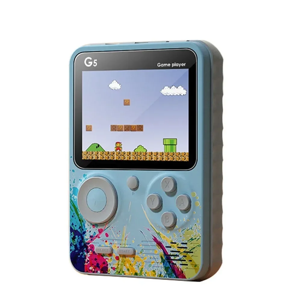 500 in 1 Handheld Game Player 3 inch Handheld Classic Arcade Retro Game Console for Kid Video Games Boy Girl Doubles Emulator TV