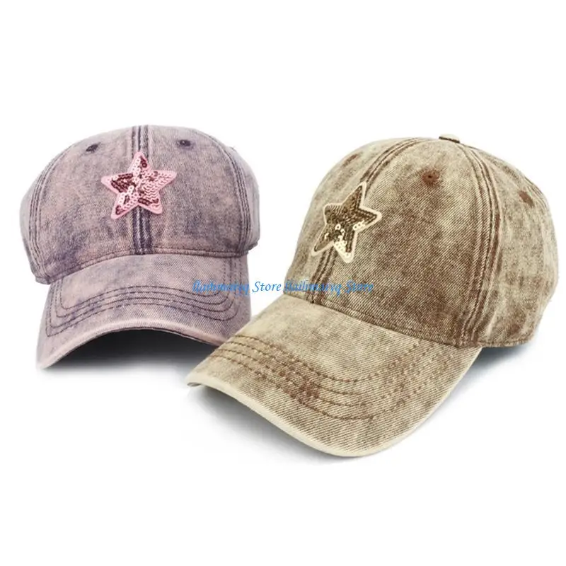 

573B Outdoor Sports Cap Mountain Camping Hat Adjustable Dad-Hat Y2K Old School