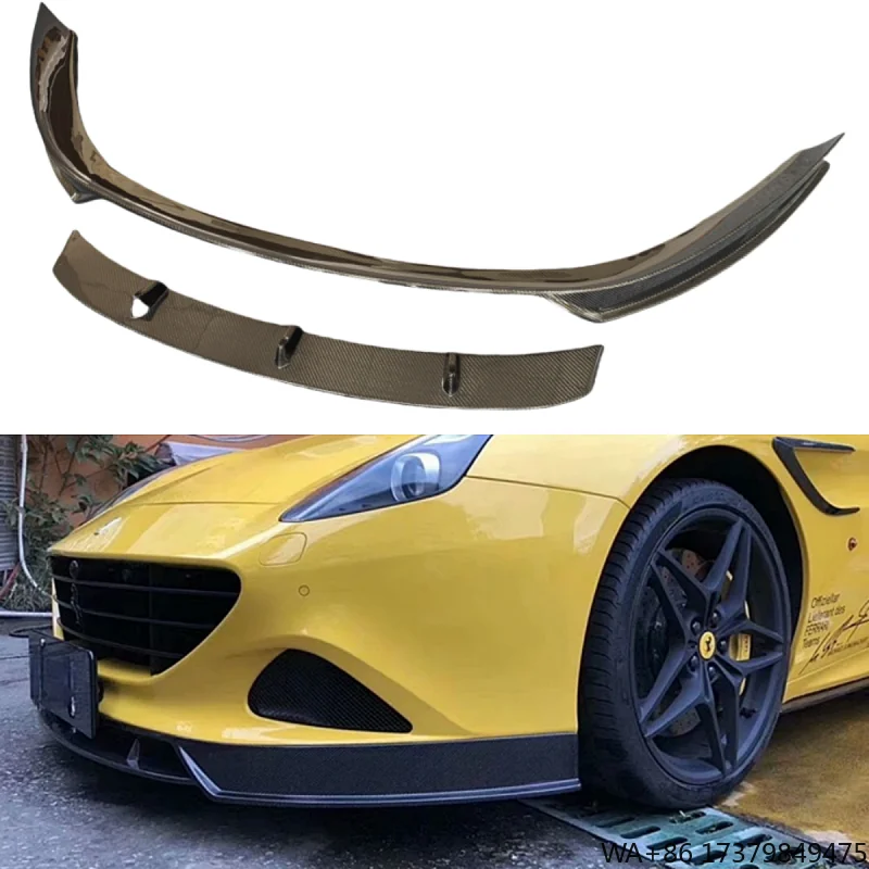 

Suitable for 15-17 Ferrari California Modified Carbon Fiber Body Kit Front Lip Diffuser Front Bumper Cover
