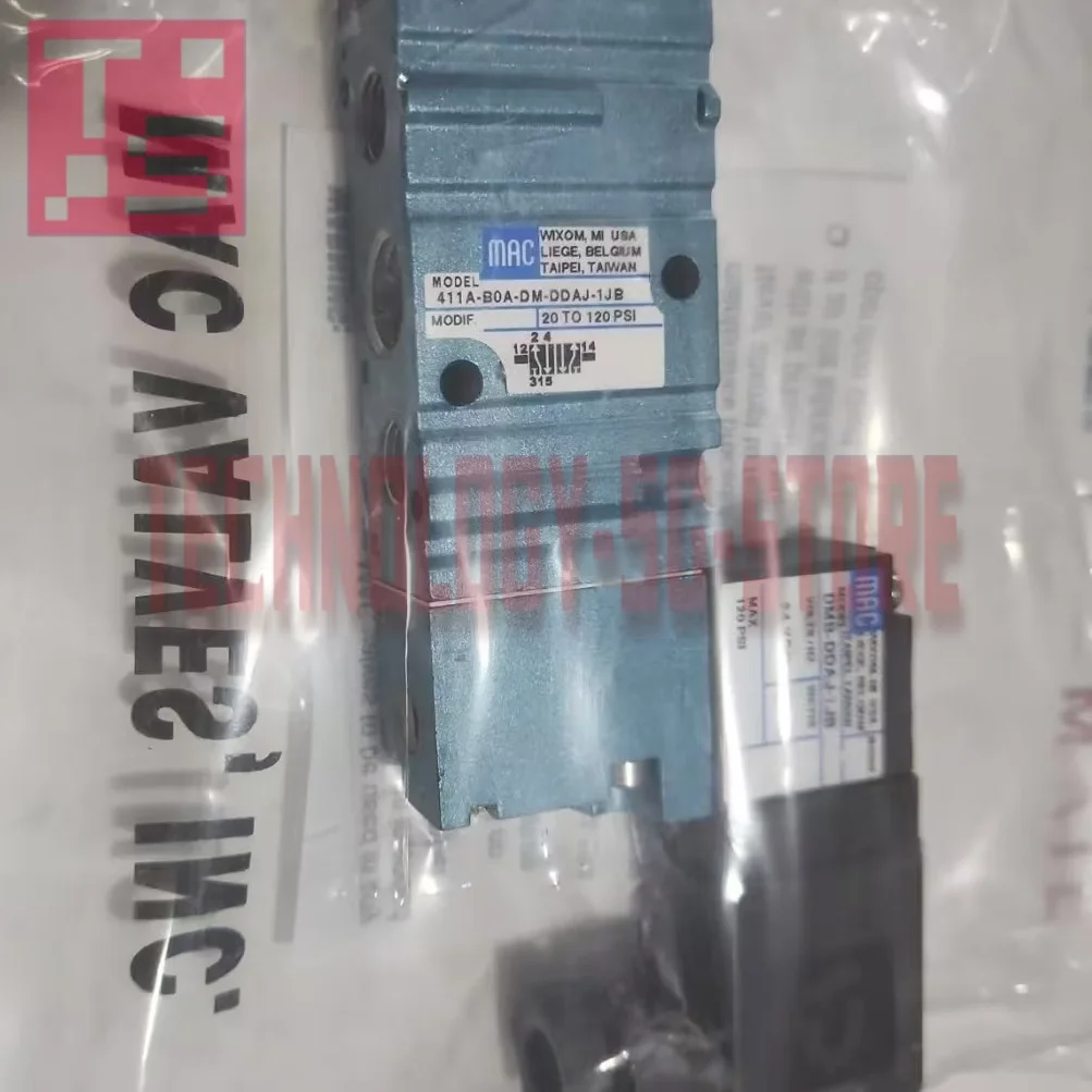 솔레노이드 밸브 411A-A0A-DM-DDAJ-1JM 411A-B0A-DM-DDAJ-1JB 411A-B0A-DM-DDFJ-1JM 박스 내 새 제품