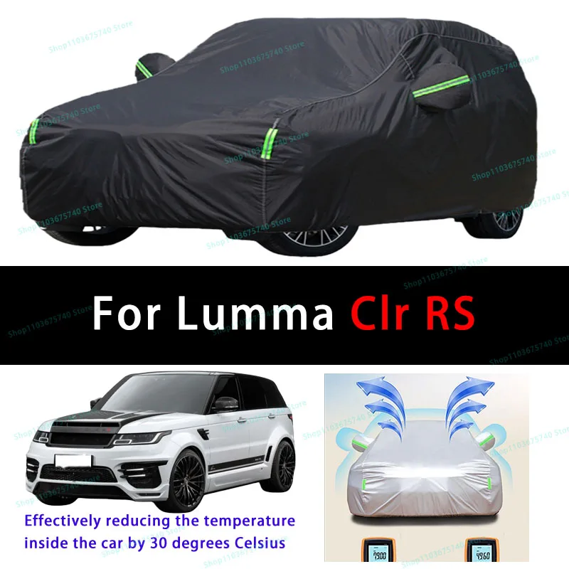 For Lumma Clr RS Summer Full Car Covers Outdoor Sun uv Protection Dust Cooling Protective Auto Protective Cover