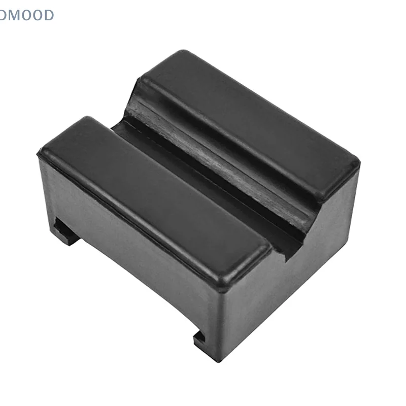 Universal Fit Rubber Pad for Car Lift Jack Stand; Slotted Adapter for Welds Protection; Jack Pad Accessory For Floor