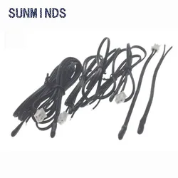 10k B3435 NTC Thermistor Temperature Sensor Epoxy Resin Air Probe Line Length 10CM 30CM 50CM 1M 2M XH2.54-2P Plug