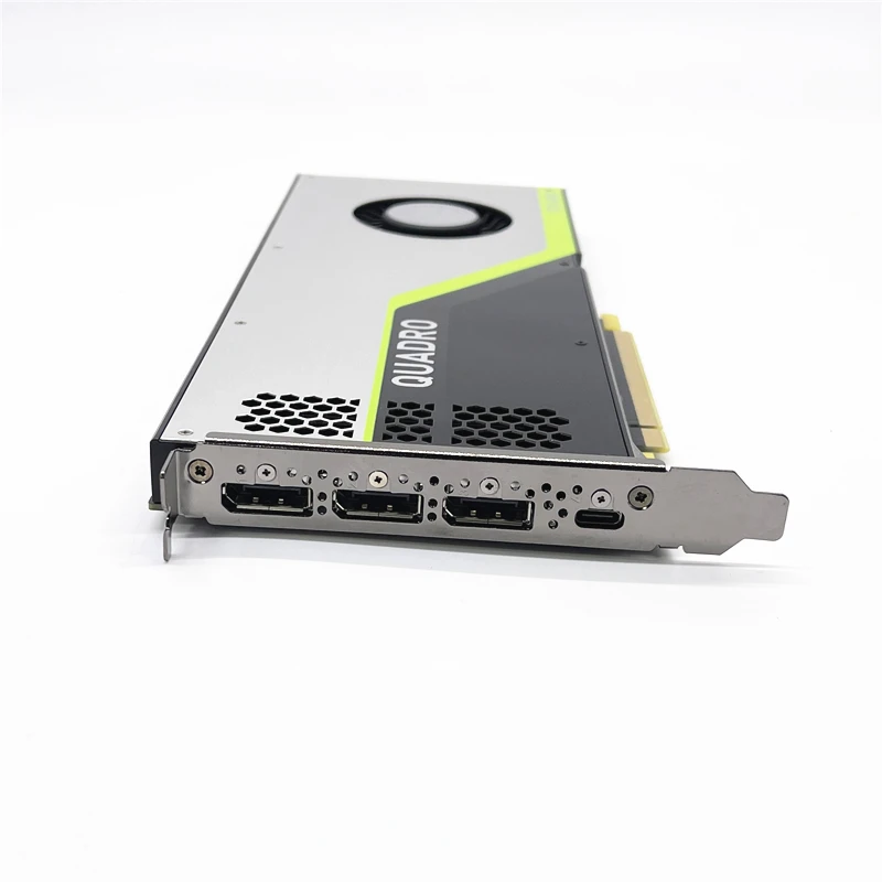 بطاقة الرسومات Quadro RTX4000 الأصلية 8GB بطاقة الرسومات المهنية راي تتبع النمذجة ثلاثية الأبعاد والتقديم UG/CAD AI الذكية